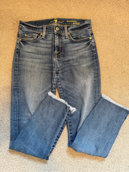7 For All Mankind Denim - 7 For All Mankind Roxanne Ankle Jeans | Size 25